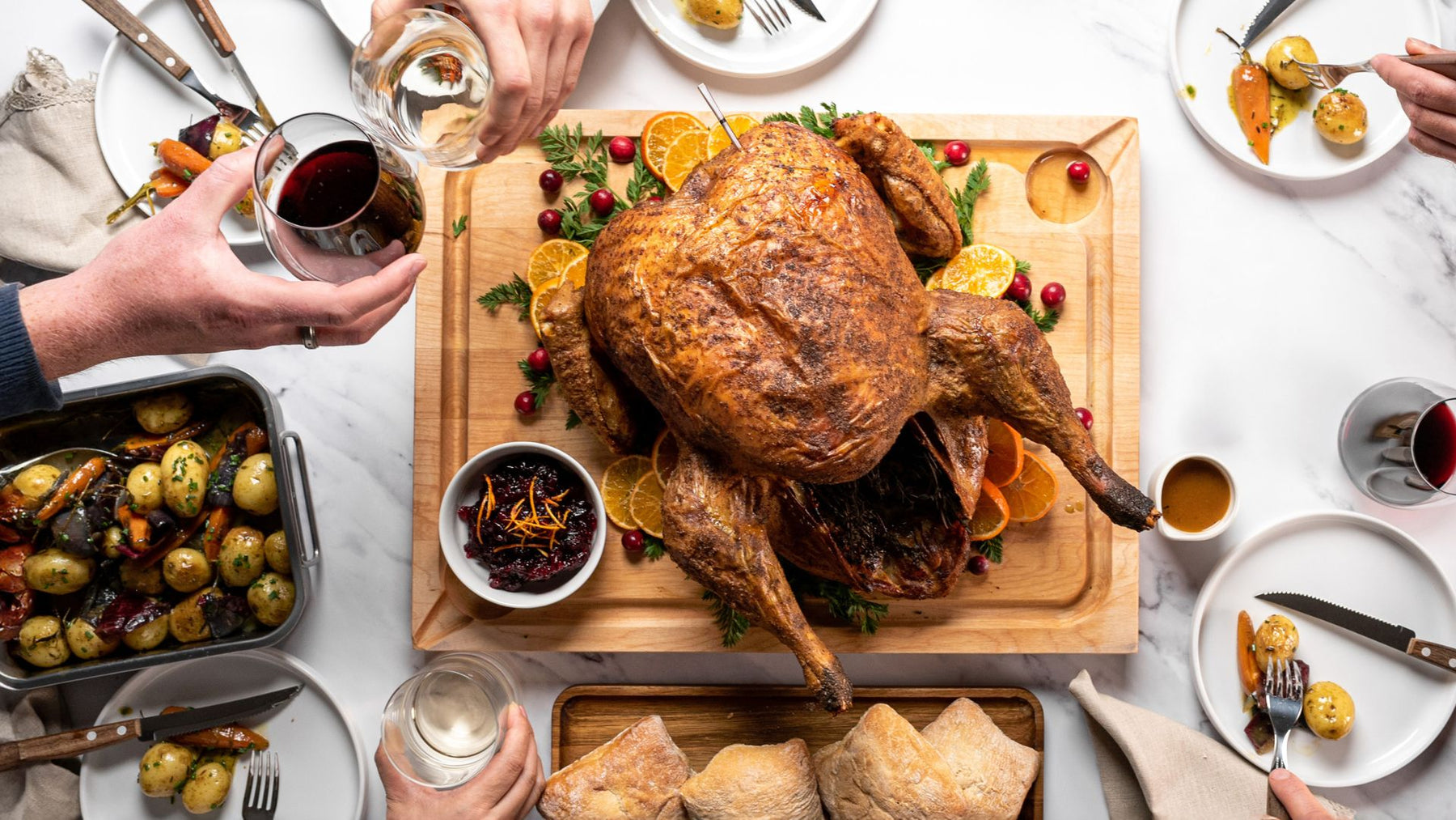 Cajun Holiday Turkey Rotisserie