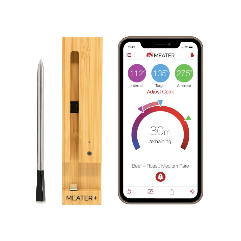 MEATER Plus Digital Meat Thermometer, Honey - Worldshop